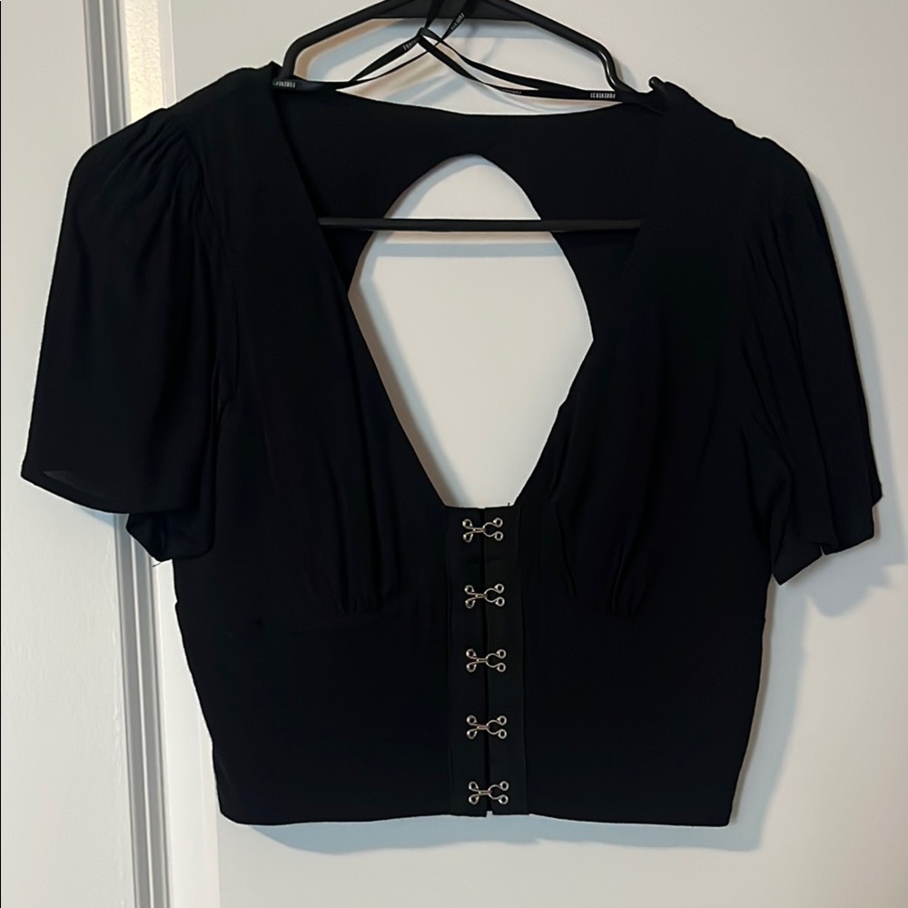 Elegant Black Women's Top